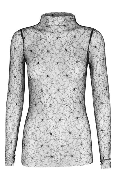 Hofmann Copenhagen Karen Lace Top in Black