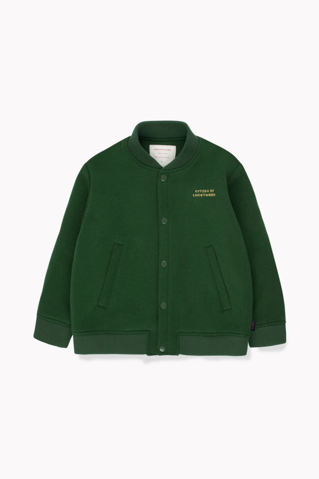 Tinycottons Dark Green Bomber Jacket