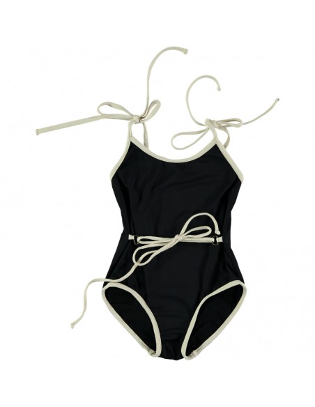 Belle Chiara Black Basic Swimsuit