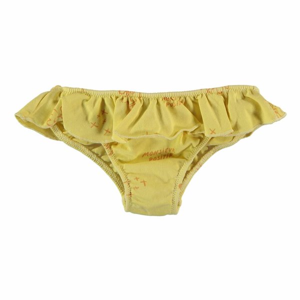 bonmot organic Yellow Newsletter Bottom Bikini