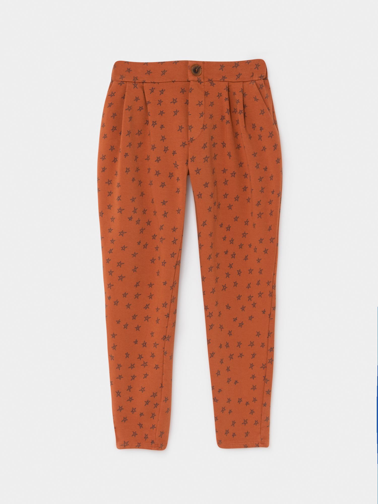 Bobo Choses Orange Straight Track Pant