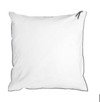 Maison de Vacances Square Black Line Cushion