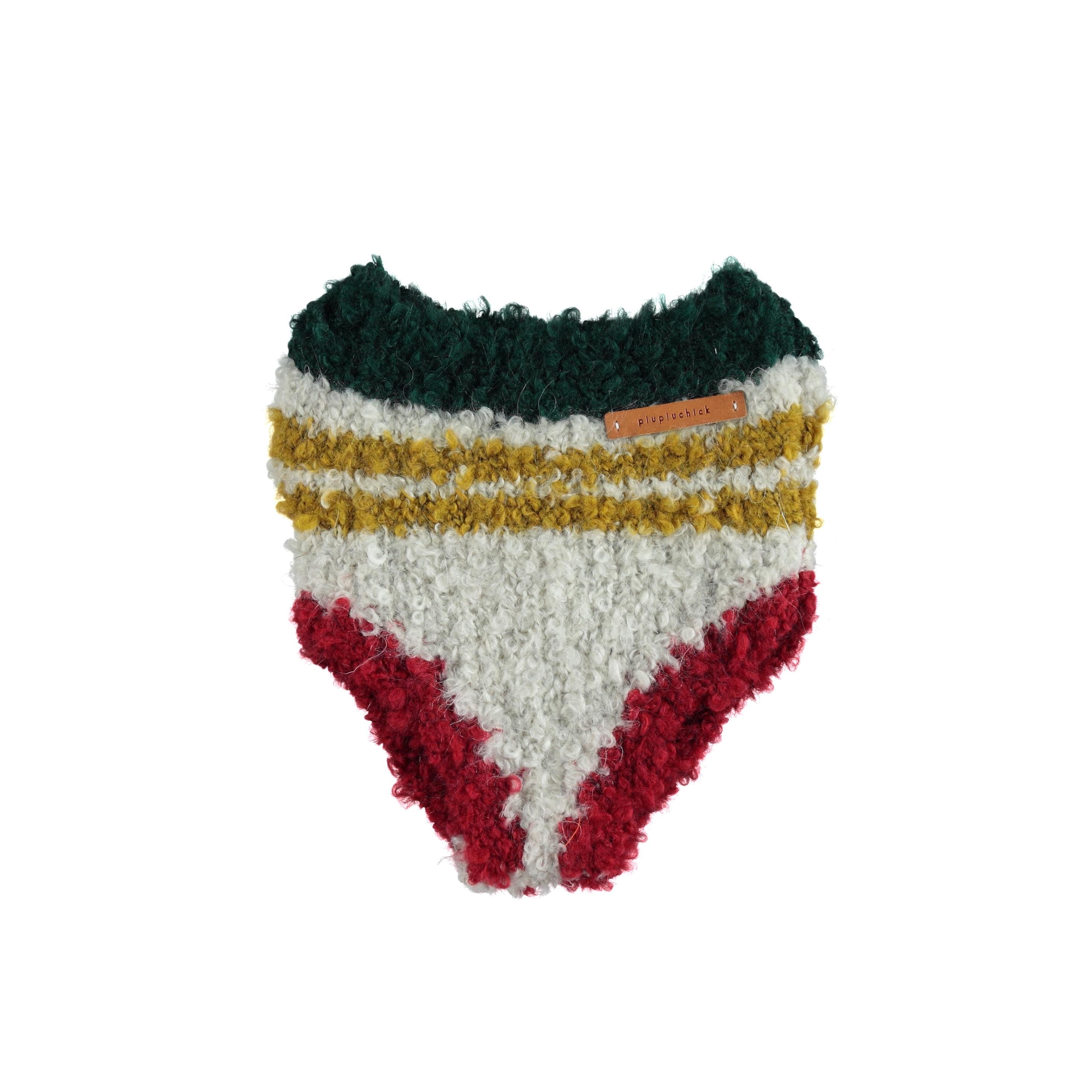 Piupiuchick Multicolor Knitted High Shorts