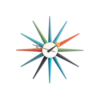 vitra-sunburst-multicolor-clock