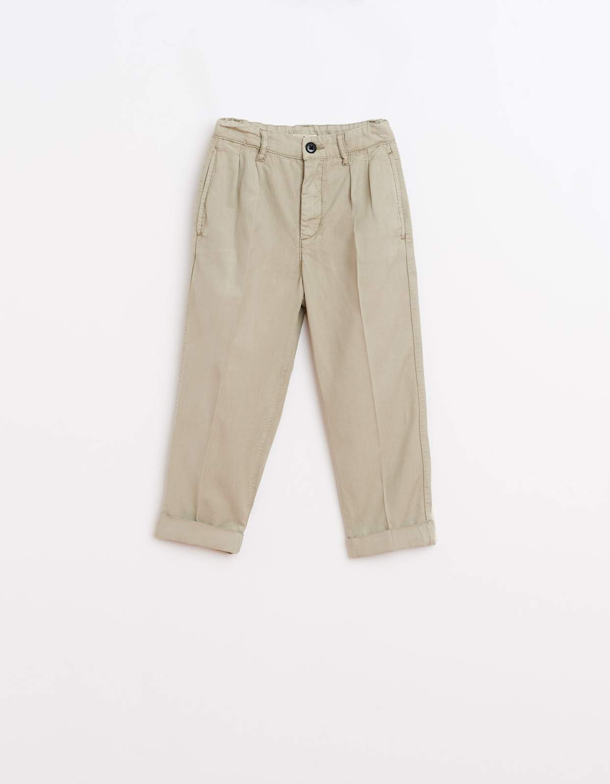 Bellerose Khaki Green Peaces Pant for 8 Years Girls