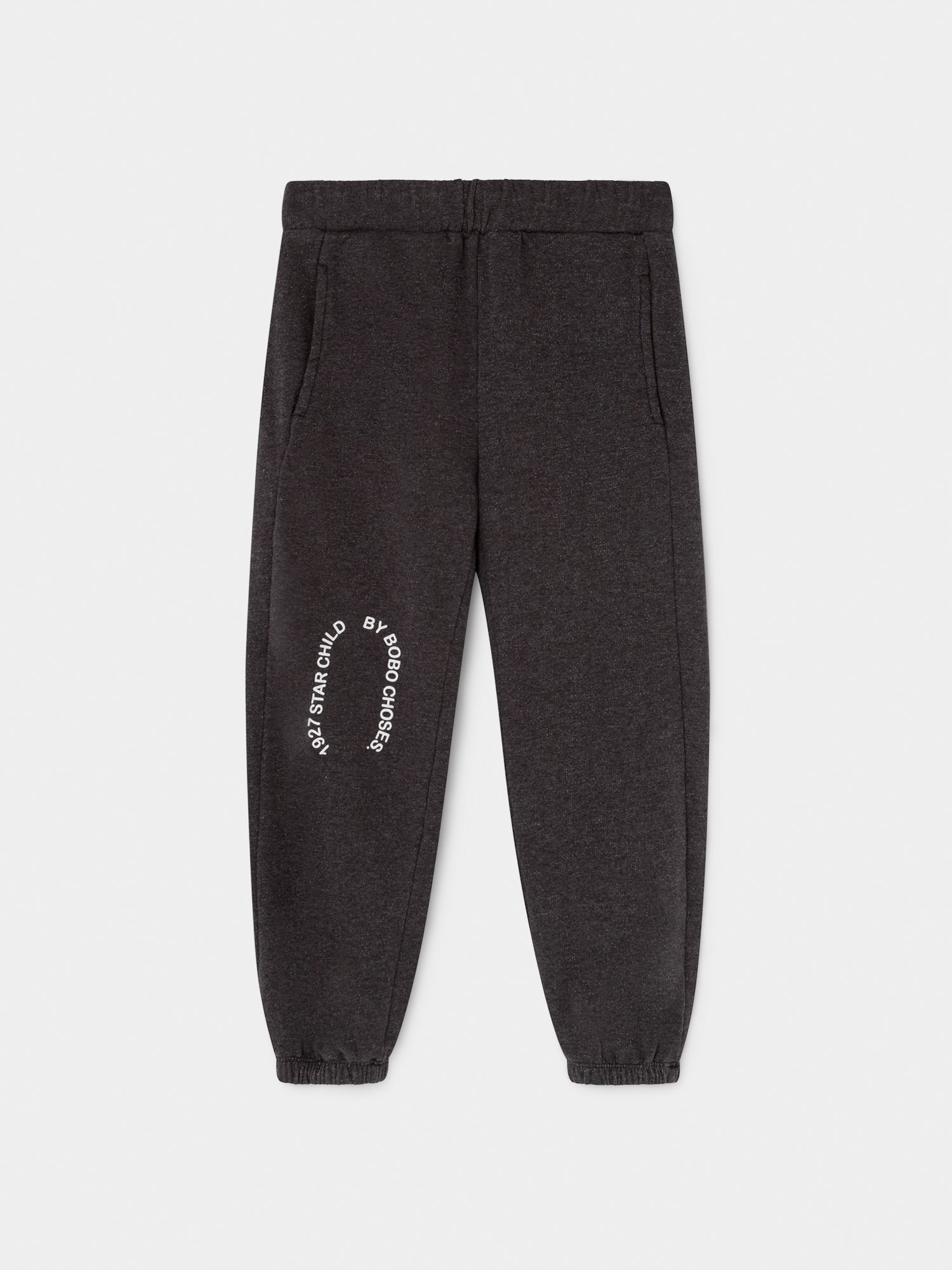 Bobo Choses Gray Strarchild Patch Jogging Pant