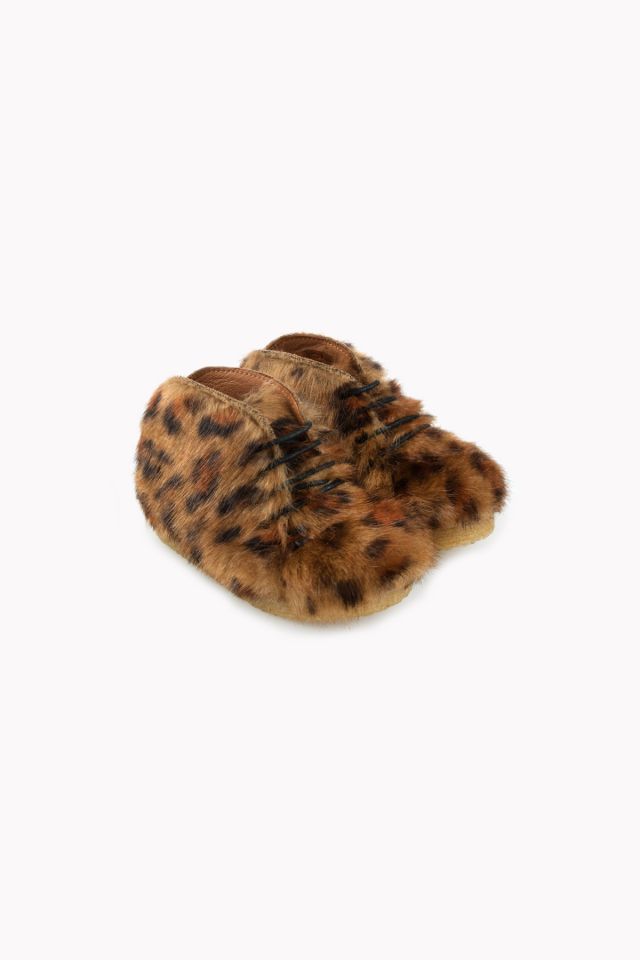 Tinycottons Animal Print Fur Boot