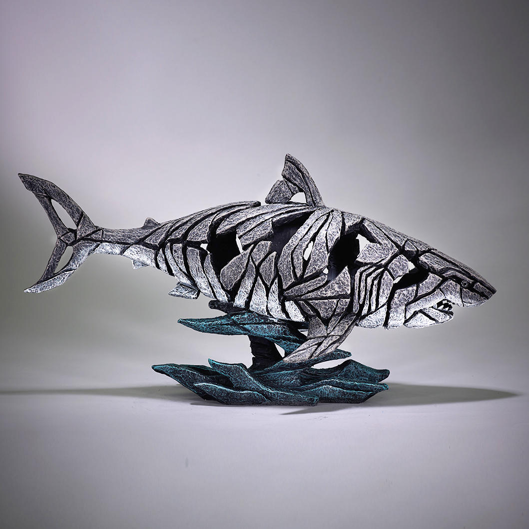 Edge Shark Sculpture By Matt Buckley