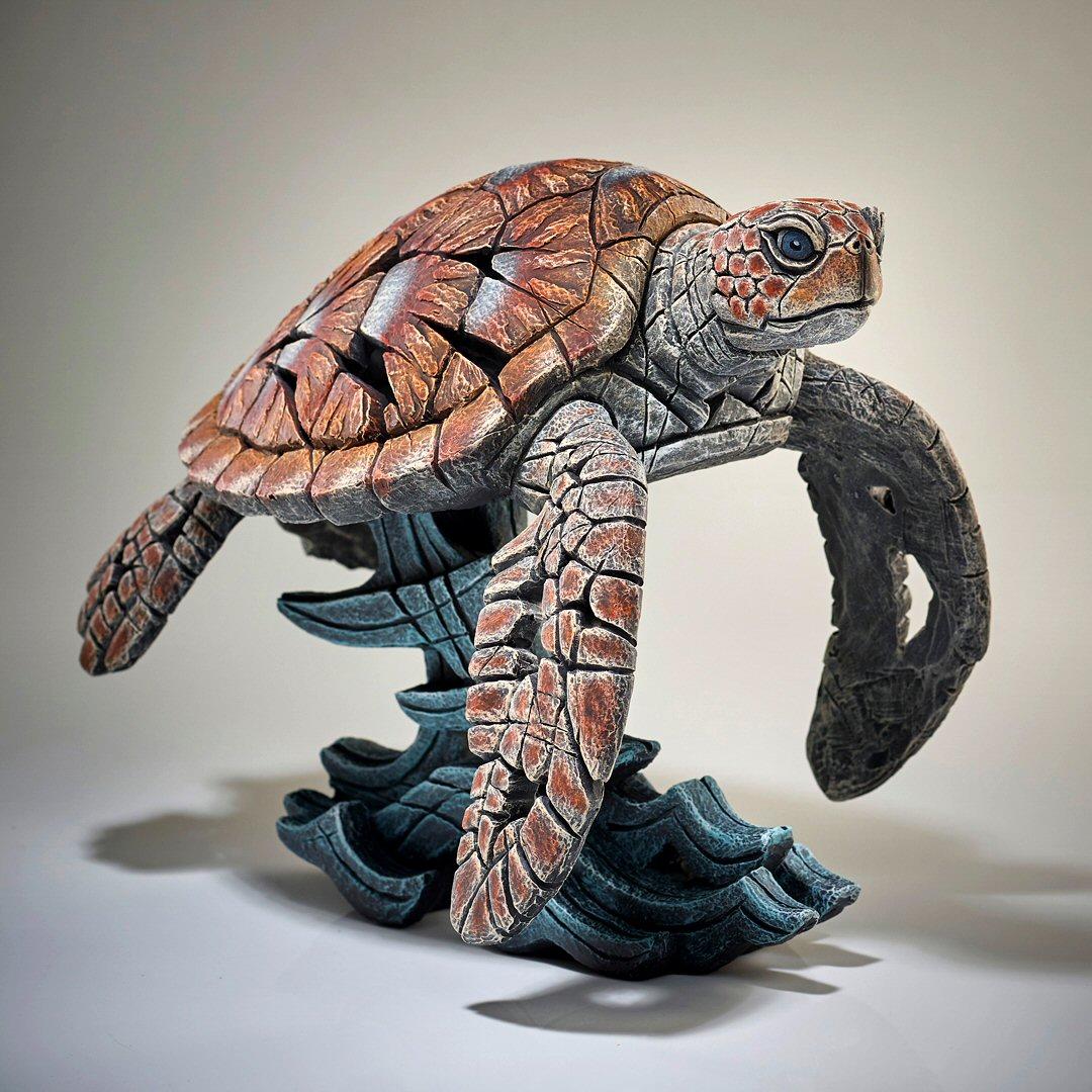 Edge Sea Turtle Sculpture By Matt Buckley
