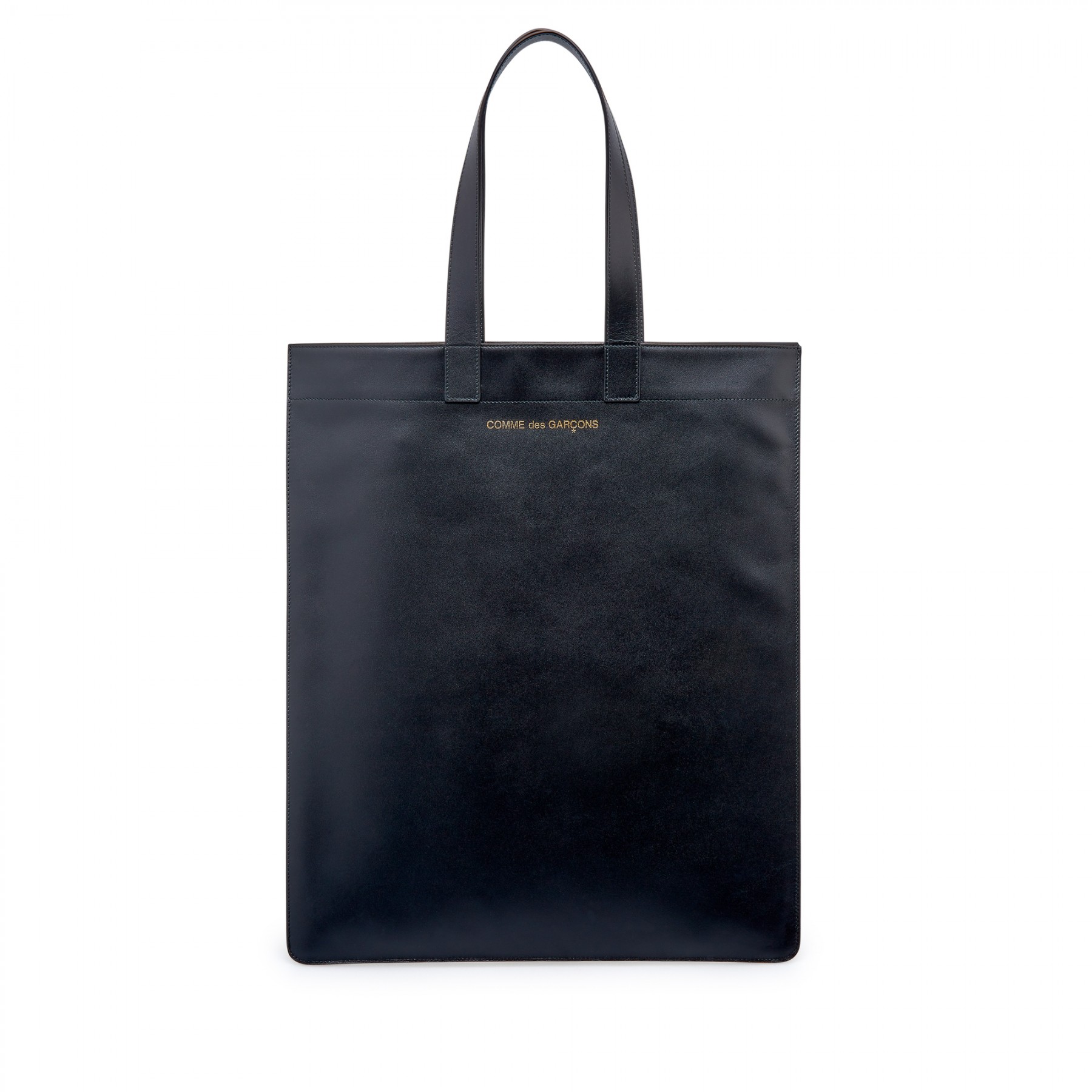 Comme Des Garcons Wallet Classic Leather Tote Bag (Black) SA9002