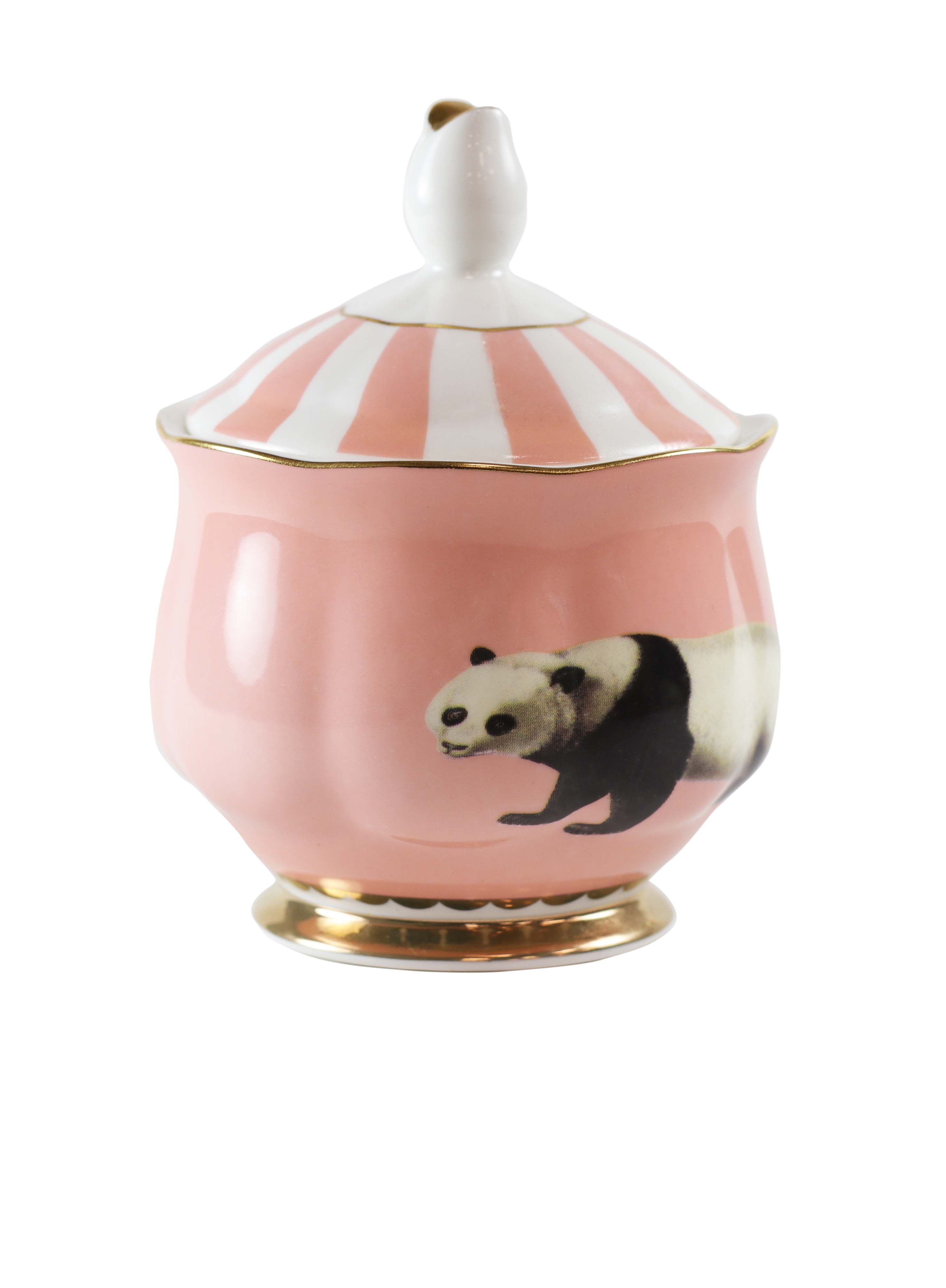 Yvonne Ellen Pink Panda Sugar Bowl