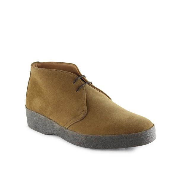 Sanders & Sanders Brown Indiana Tan Suede Hi Top Chukka Boots