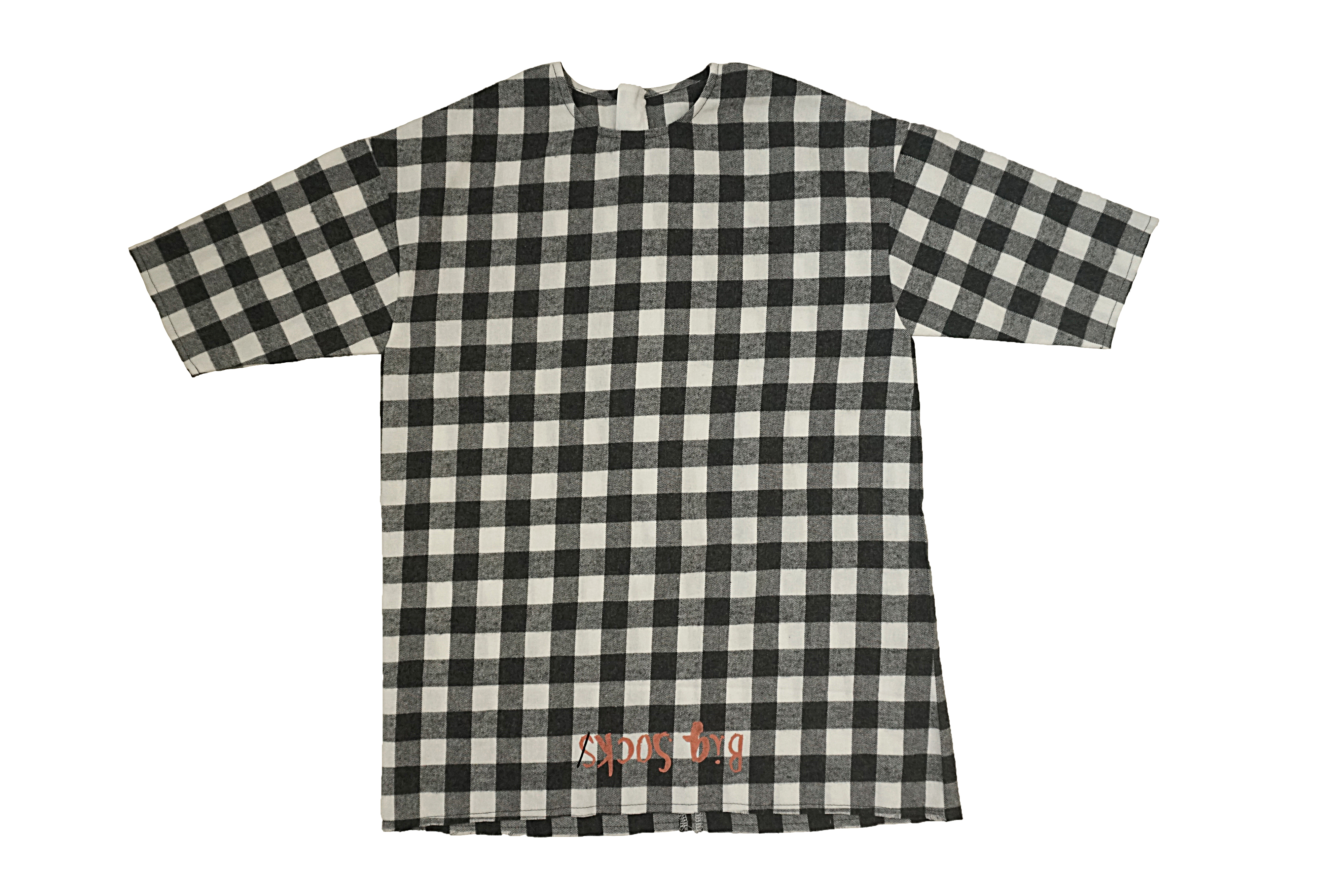 Tambere Big Black Check Dress