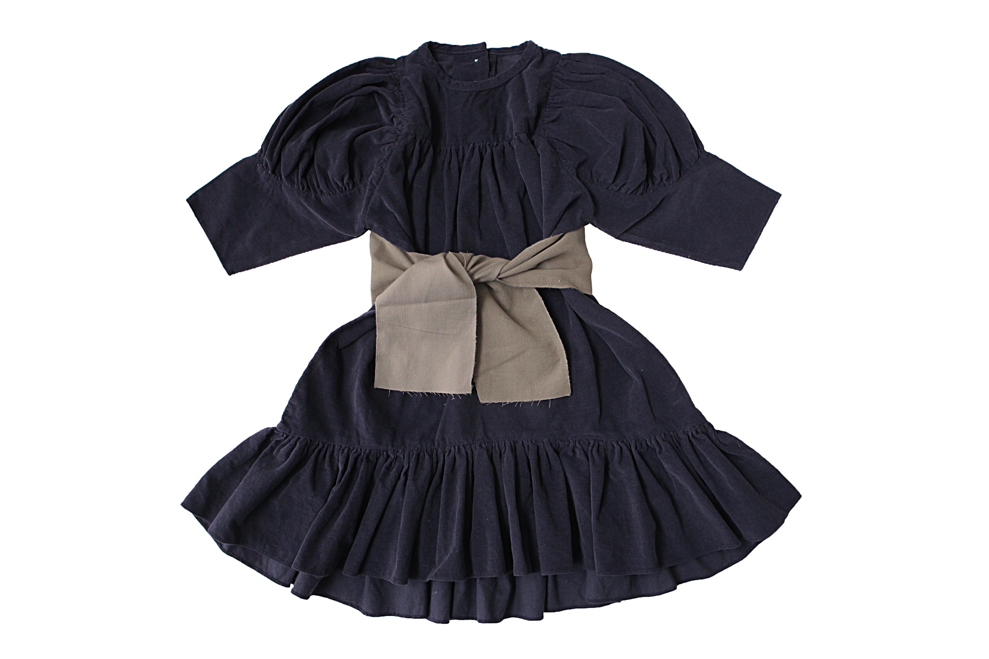 Tambere Navy Blue Corduroy Dress