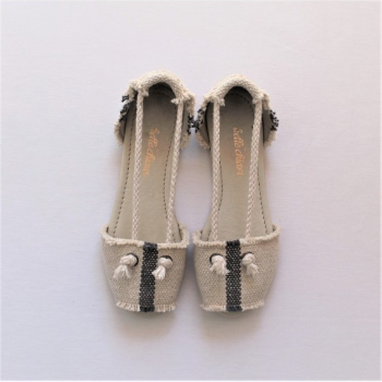 Belle Chiara 35 to 40 Size Off White Jarapa Bimbi Espadrille