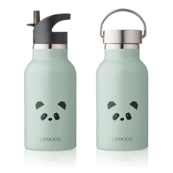 Liewood 350ml Dusty Mint Anker Panda Water Bottle for Children