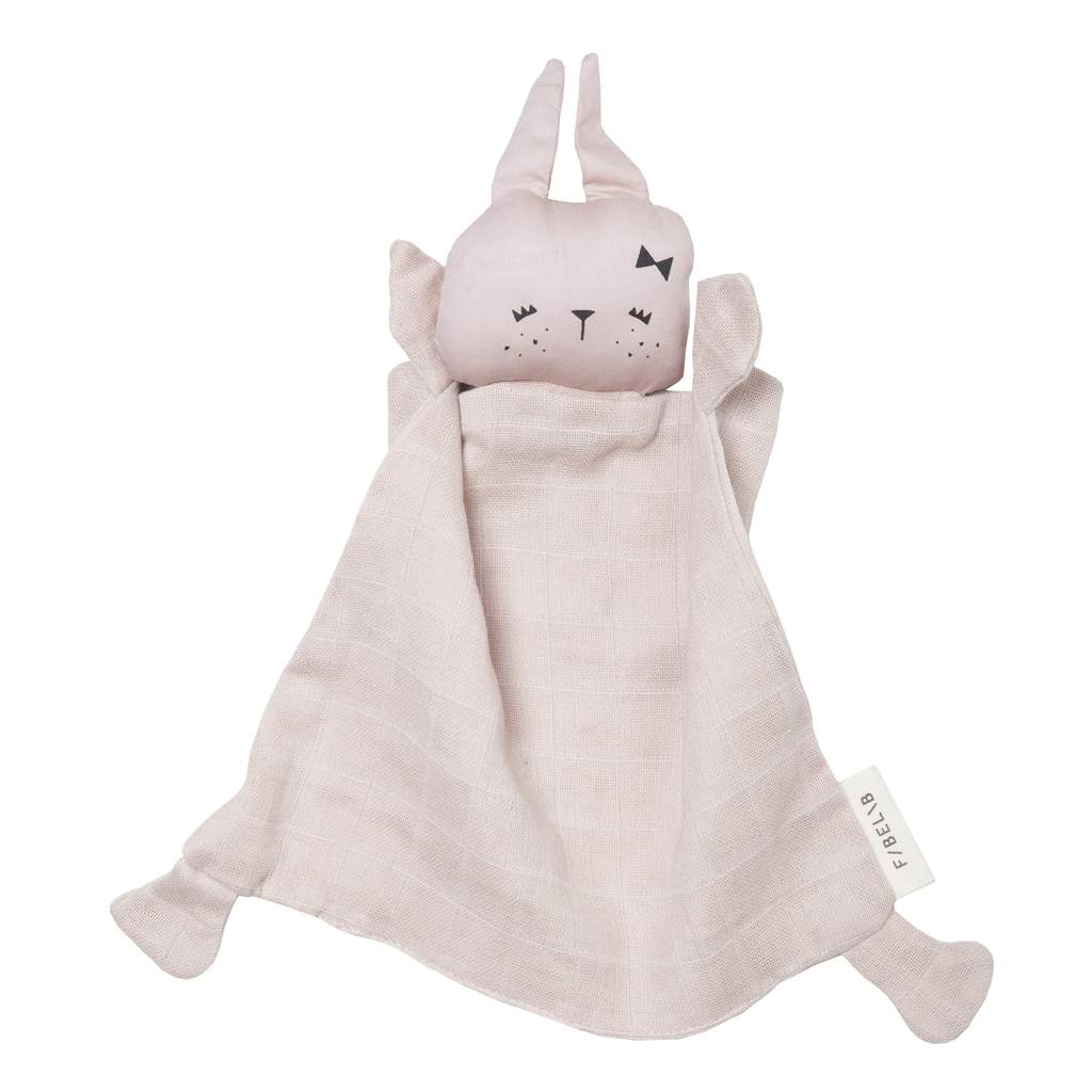 FABELAB Mauve Bunny Animal Cuddle Cloth