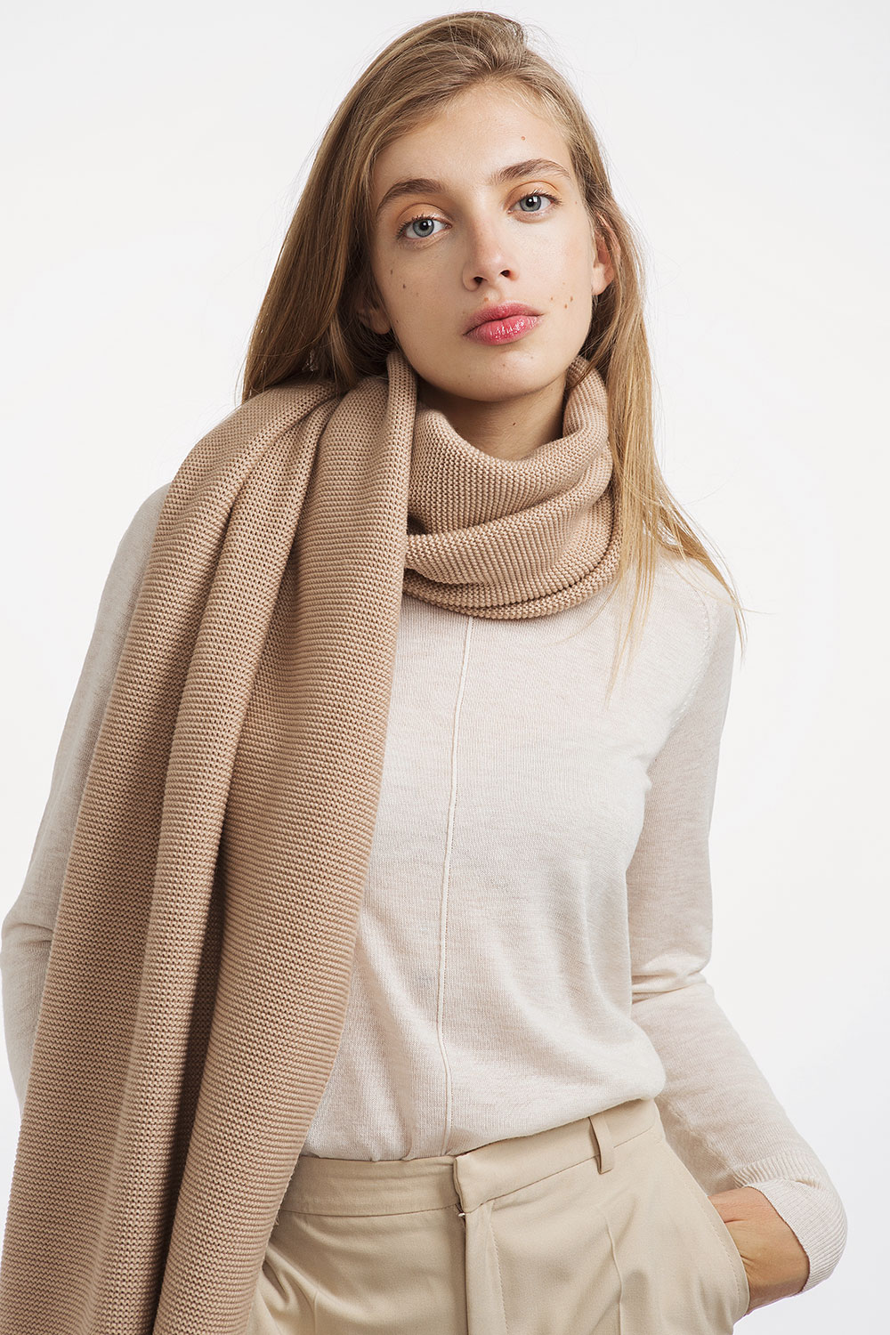 Cou De Foudre Big Merino Wool Scarf