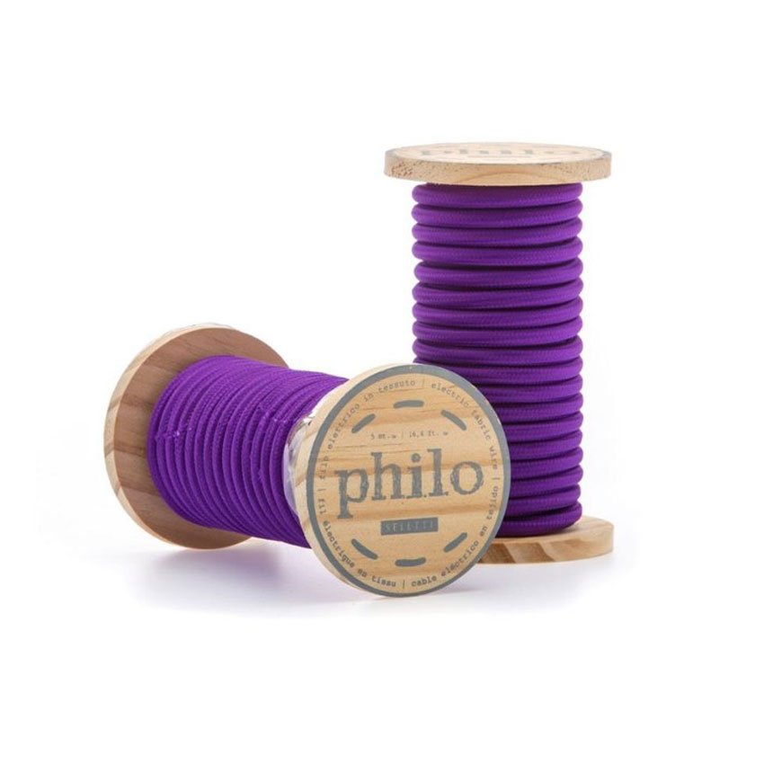 Seletti Electric Cable 5 Meters Purple