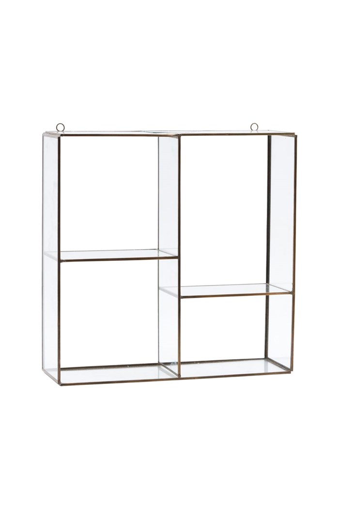 House Doctor Glass Display Shelf