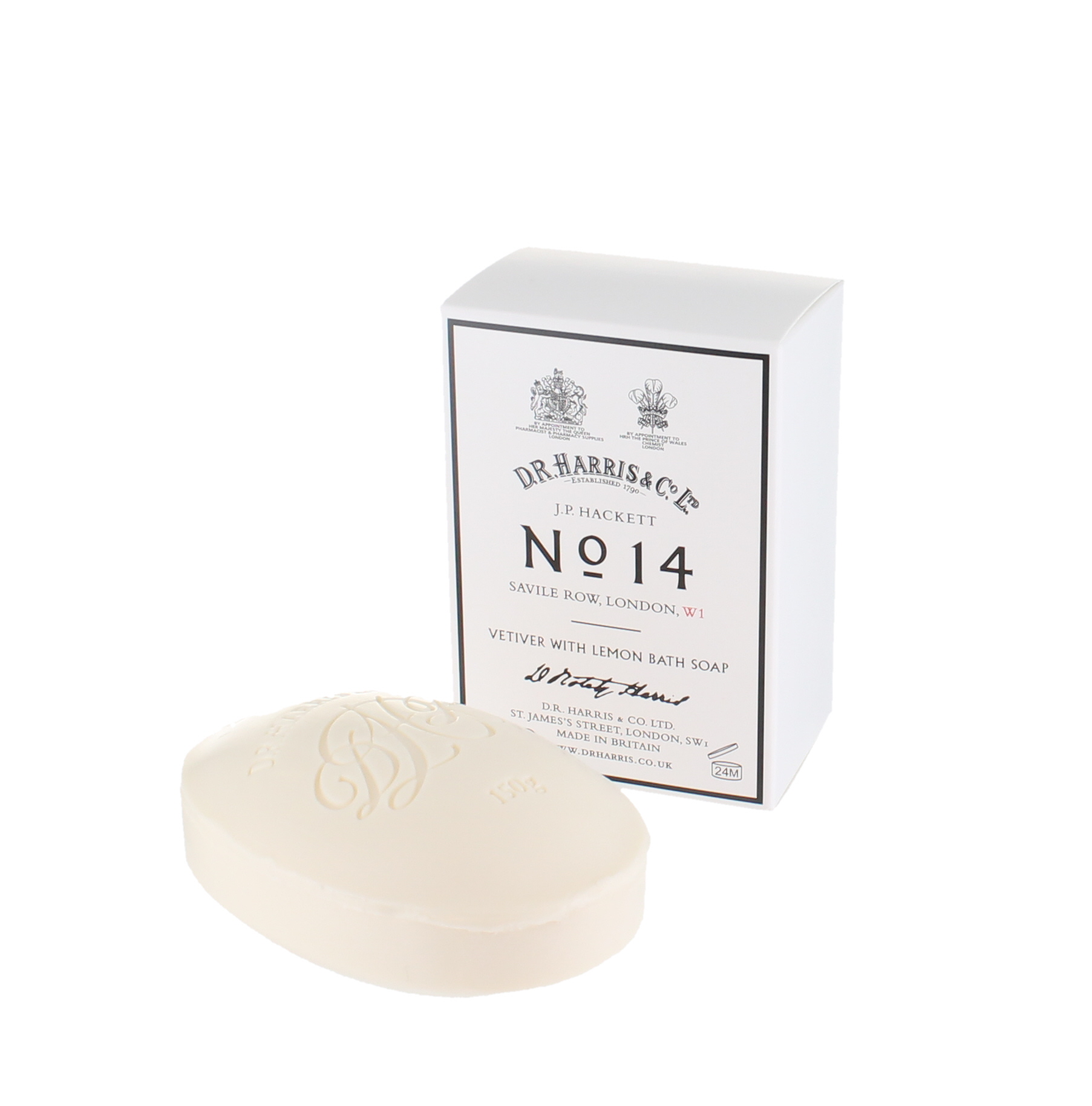 D. R. Harris No 14 Vetiver with Lemon Bath Soap 150g 