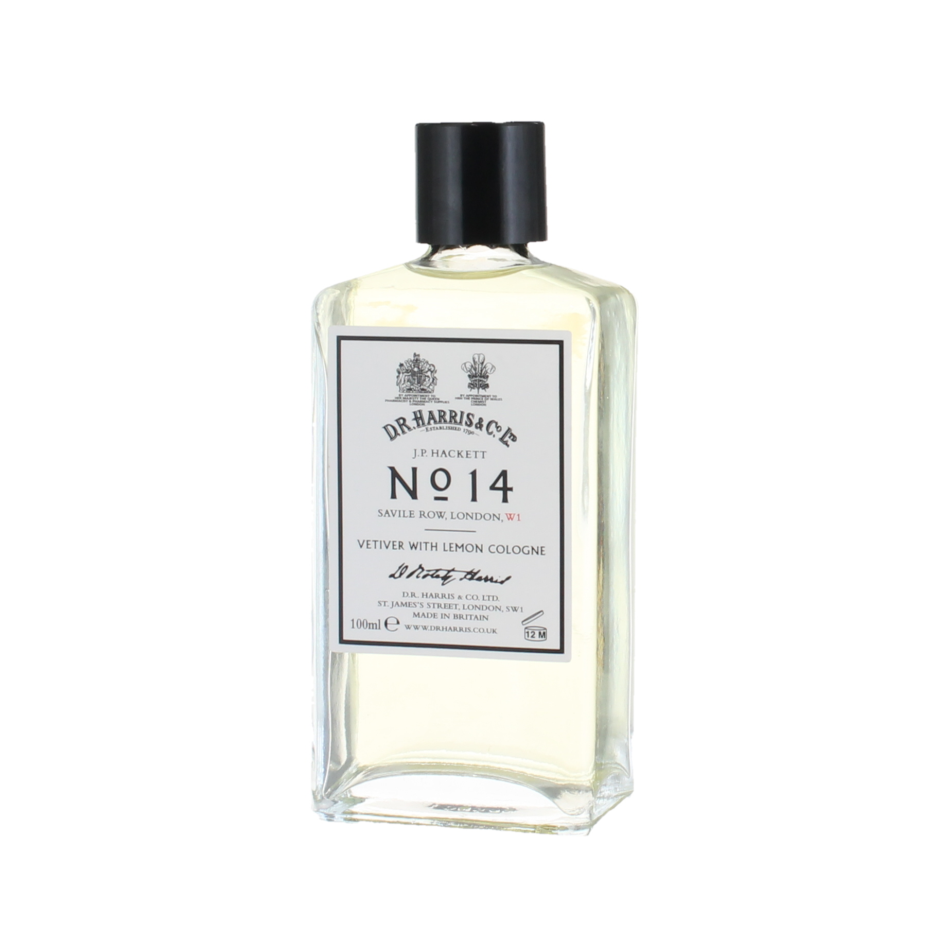 D. R. Harris No 14 Vetiver with Lemon Cologne 100ml 