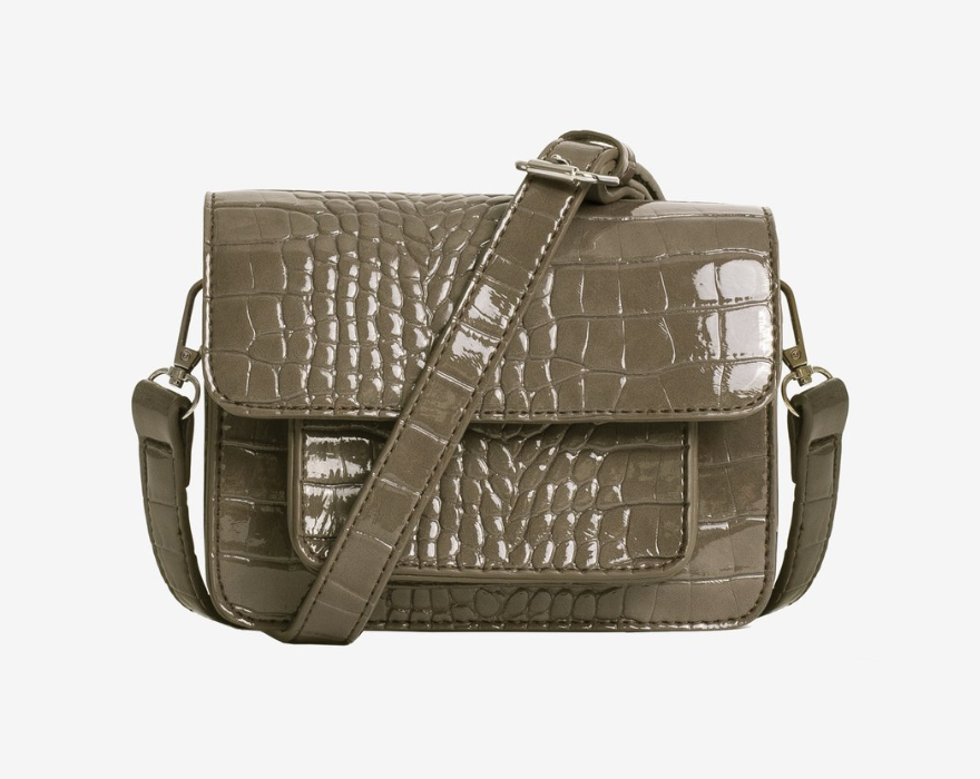 Hvisk Cayman Pocket Vegan Mini Bag - Olive 