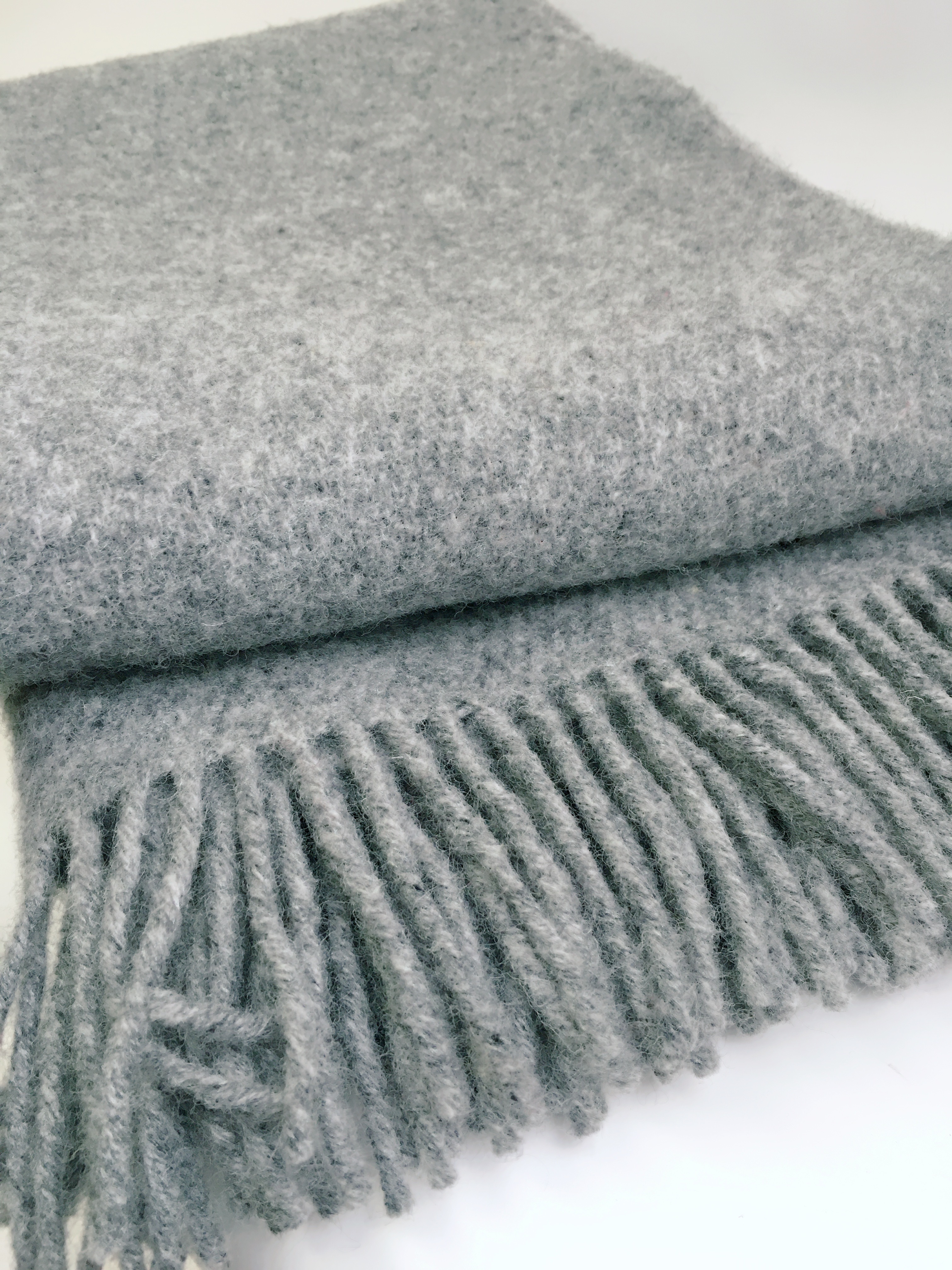 D&T Blanket Wool Basic Light Gray 3023