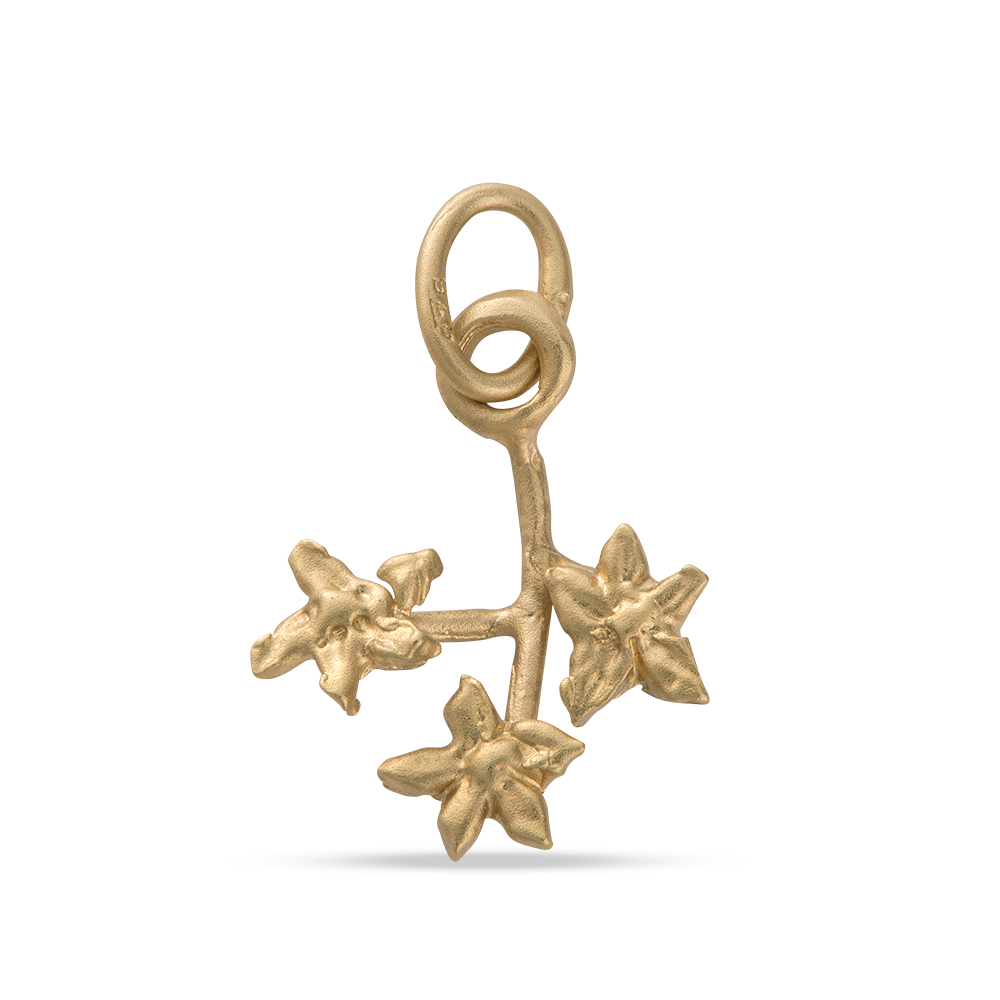 LICENSED TO CHARM Licensed to Charm - Gold Vermeil Forget Me Not Posey Charm