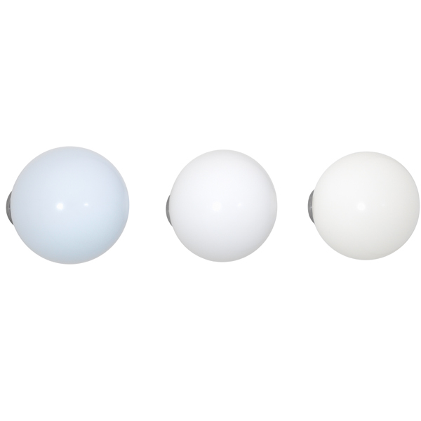 Vitra Set of 3 Small White Dots Coat Rack