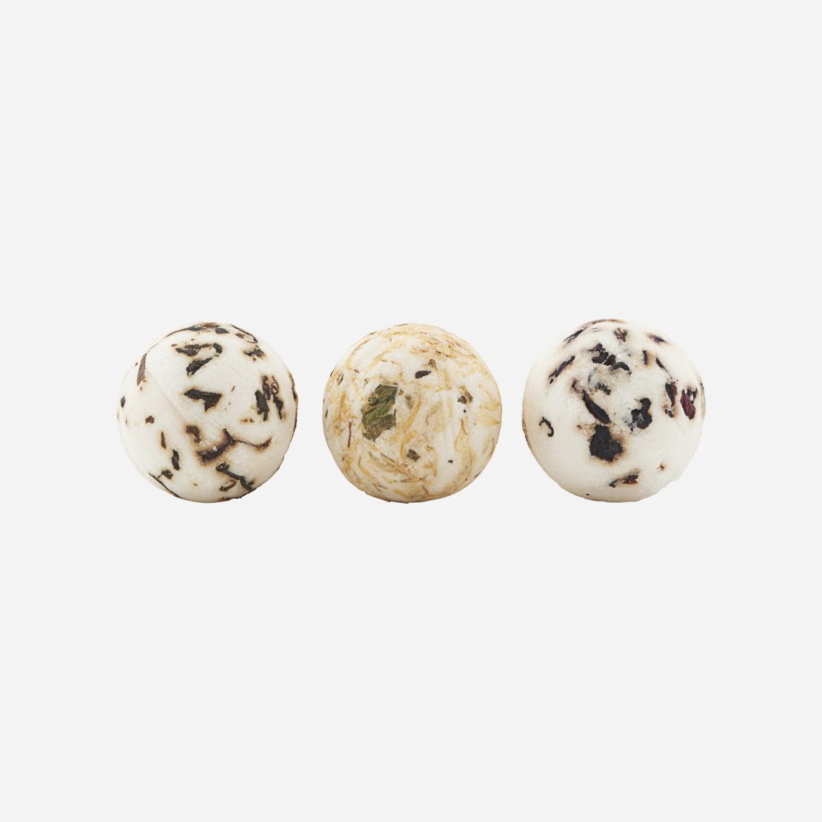 Meraki Bath Balls Green Tea Pomegranate Chamomile