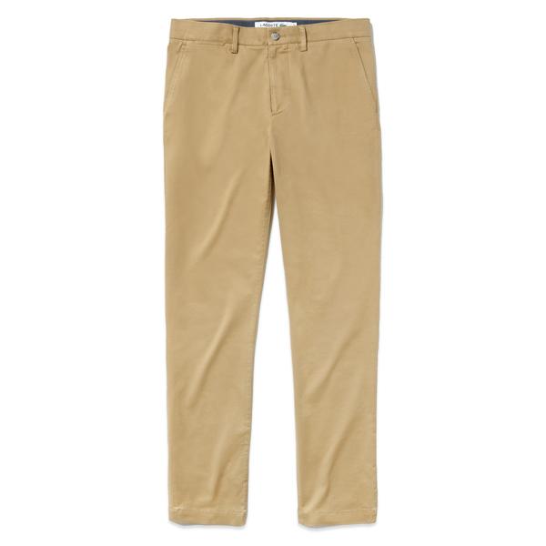 Lacoste Beige Slim Fit Stretch Chino HH 9553