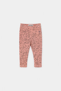 Bobo Choses Pink Leopard Print All Over Legging