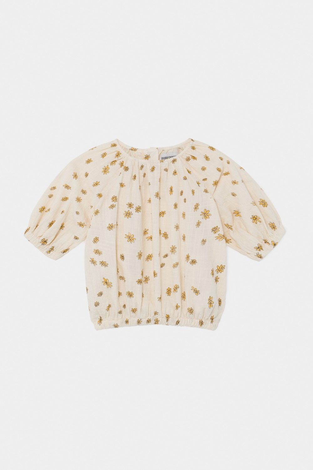 Bobo Choses Daisy Printed All Over Crew Neck Blouse