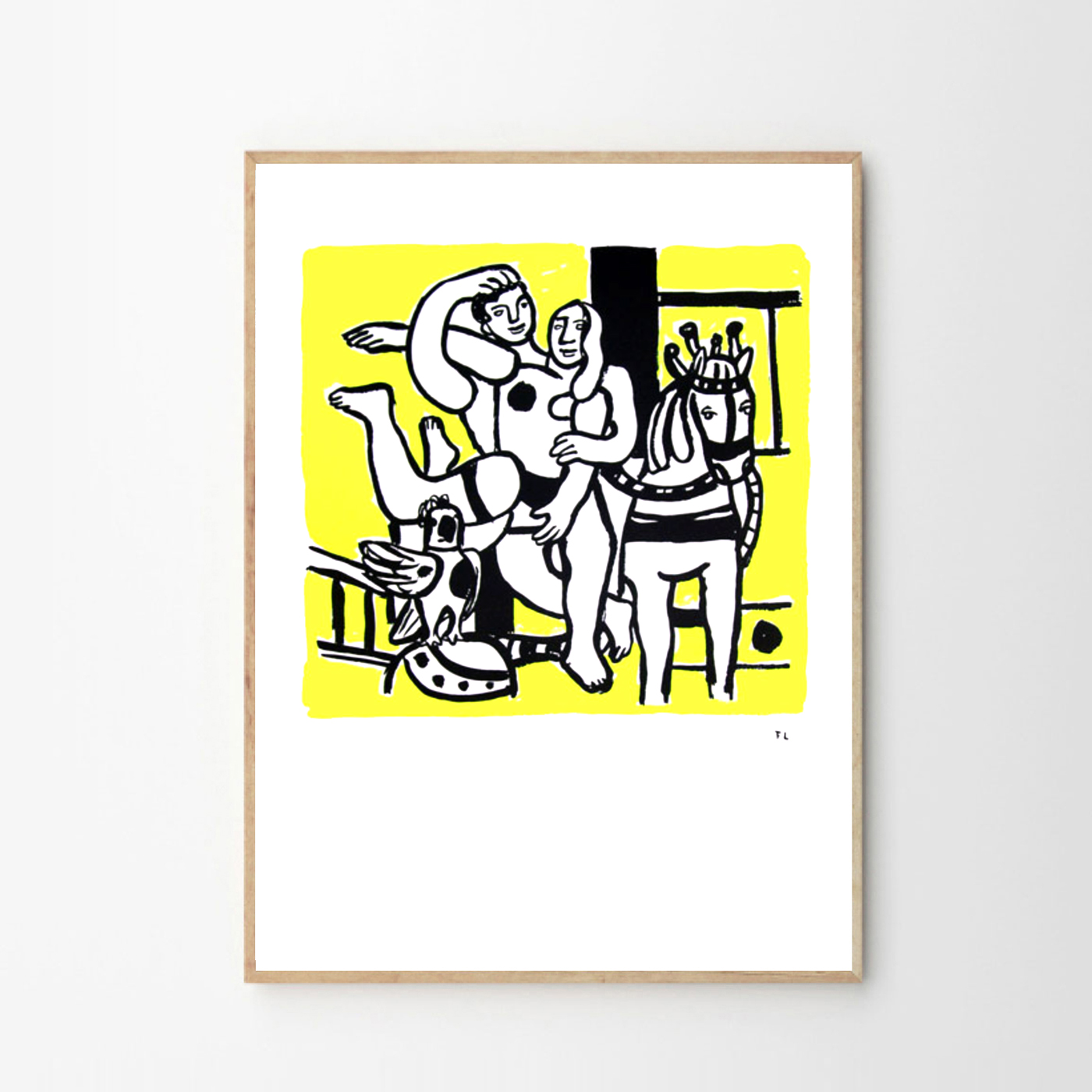 Galerie Maeght Fernand LEGER The Yellow Circus Print