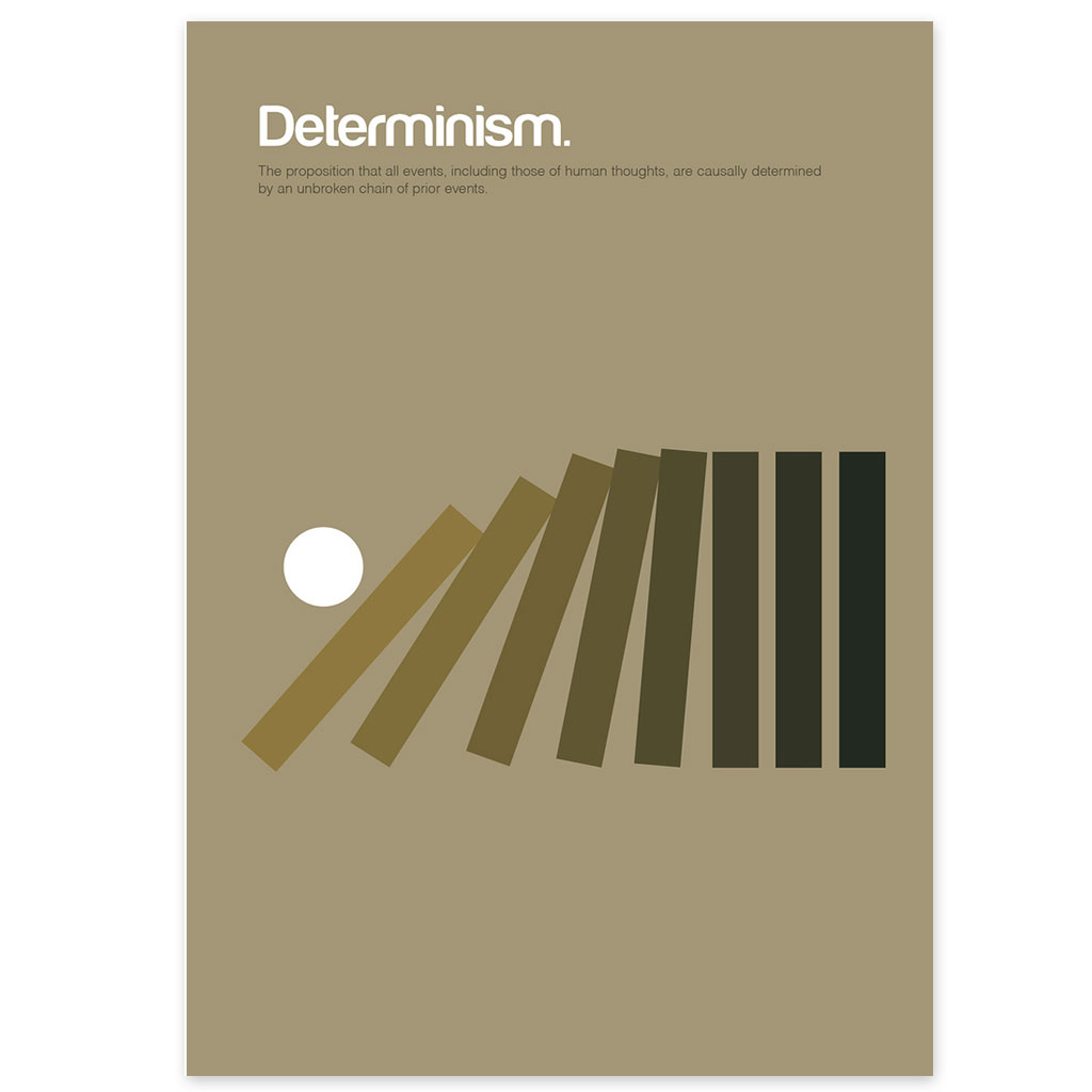 Genis Carreras Determinism Graphic Art Print