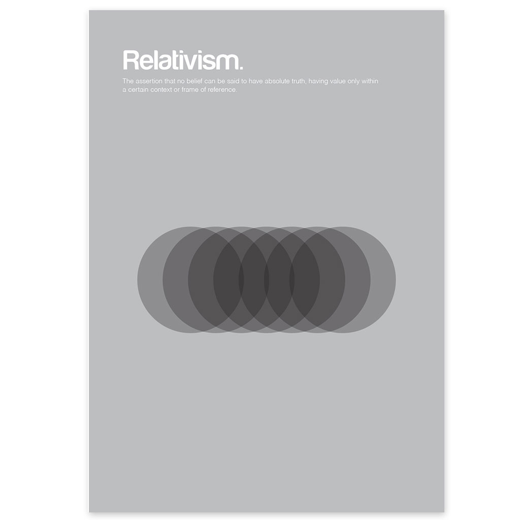 Genis Carreras Relativism Graphic Art Print