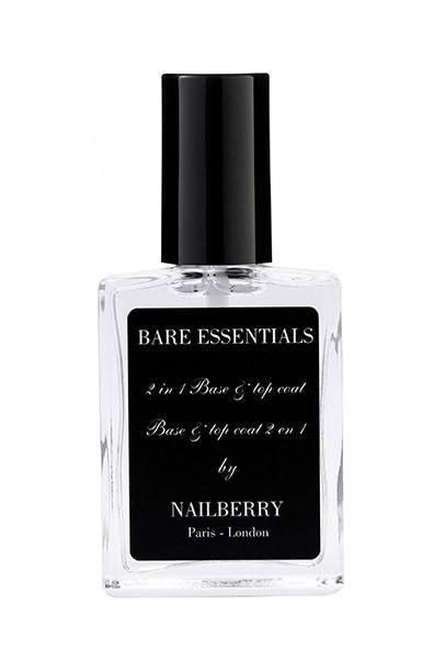 Nailberry 15ml Base and Top Coat Bare Essentials Nail Polish