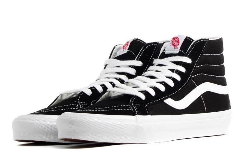 vans vault OG Sk8 Hi LX Black Shoes