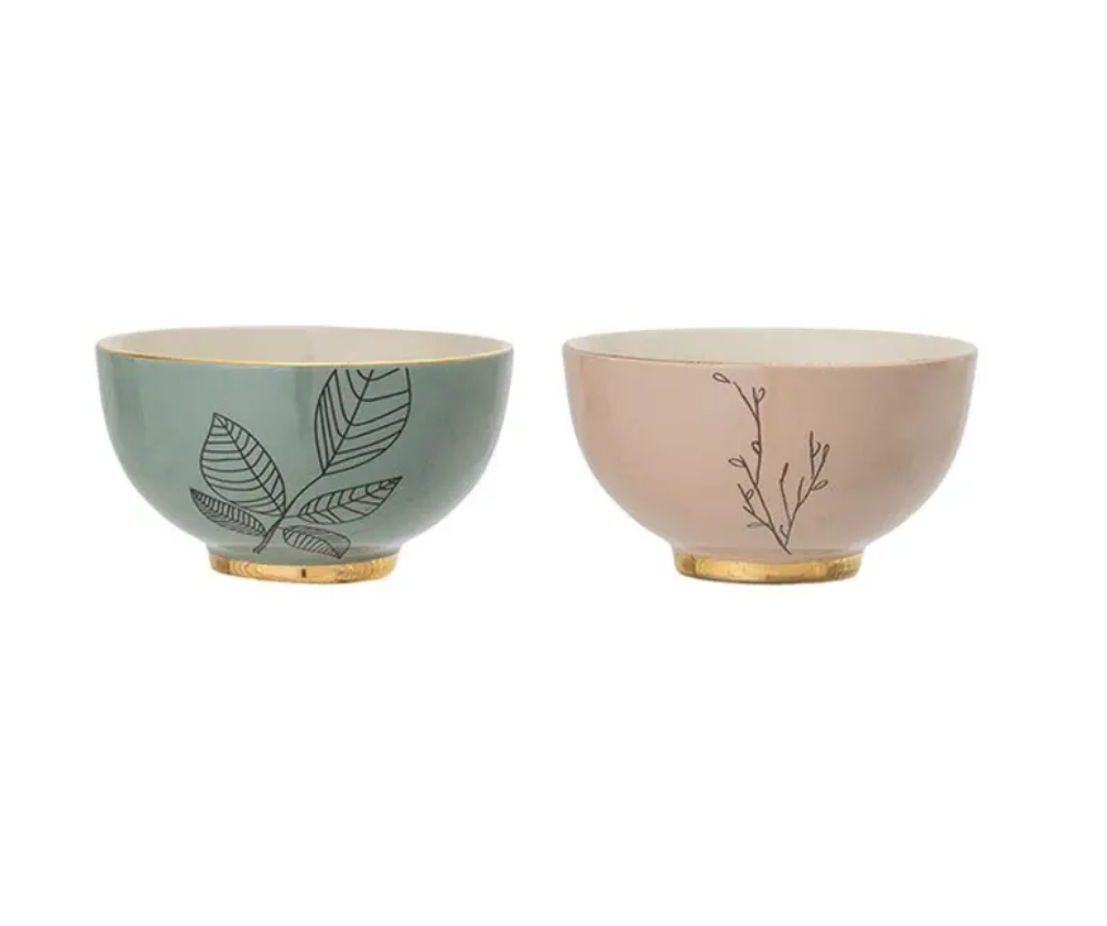 Bloomingville Multicolor Rio Stoneware Bowl Set