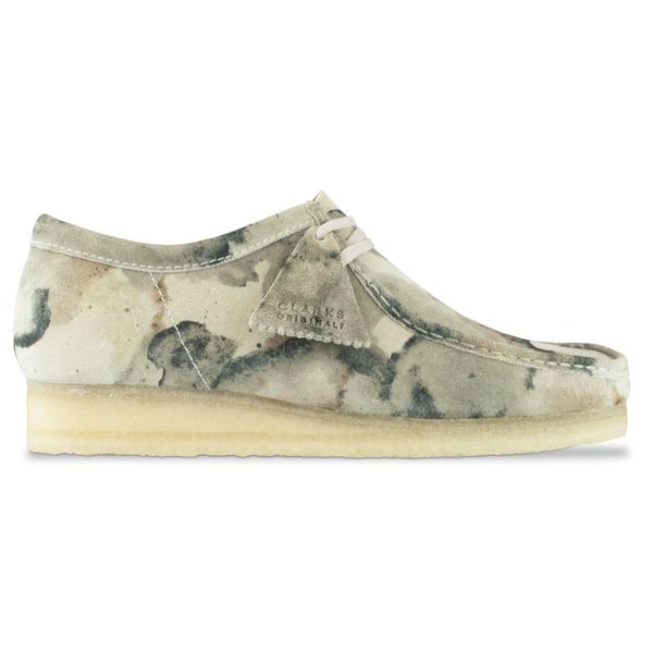 Clarks Originals Wallabee Off White Camo Shoes