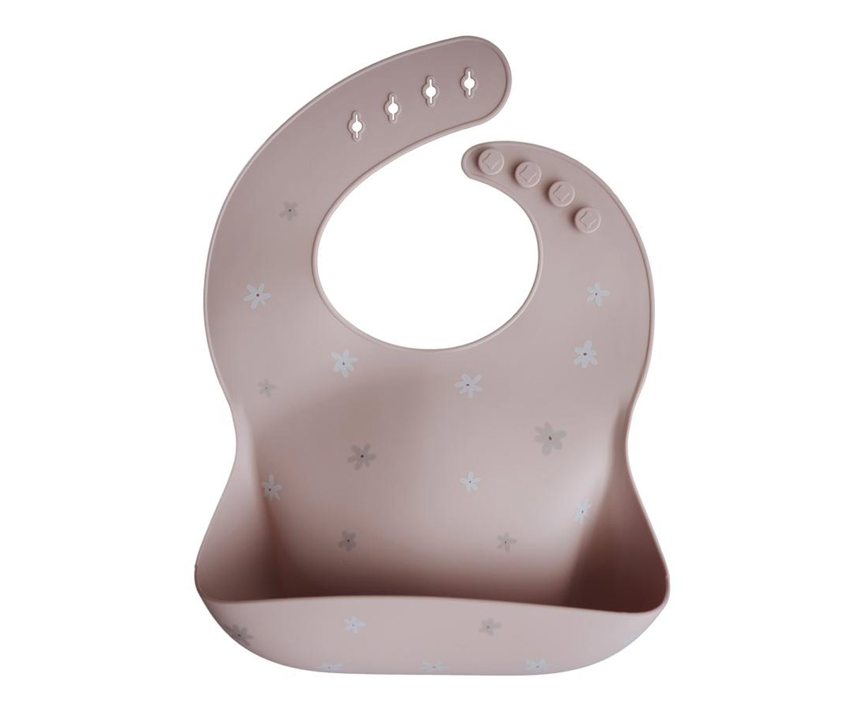 Mushie Silicone Daisy Bib