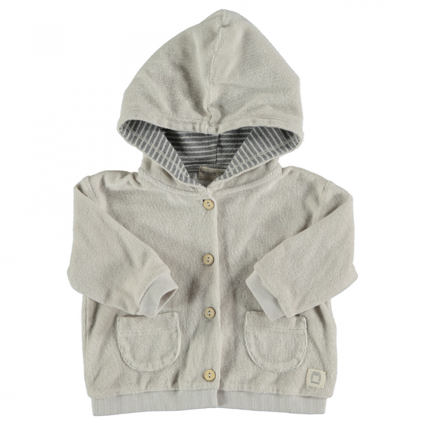 Bean's Barcelona Light Gray Hoodie for Kids