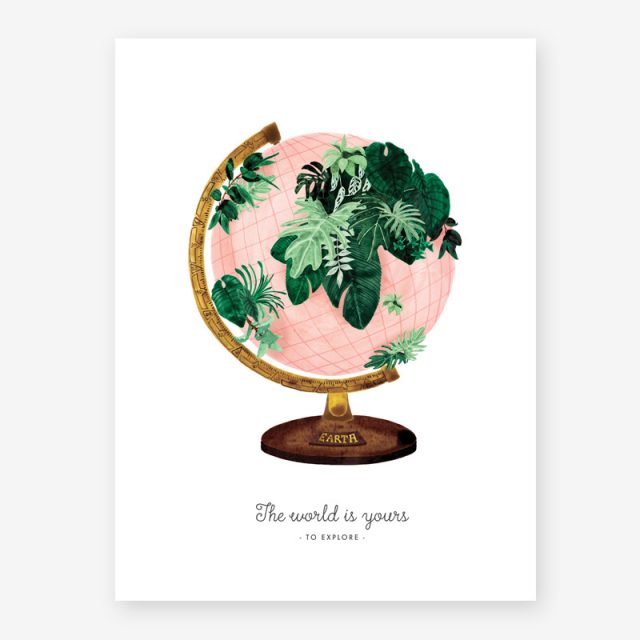 All The Ways To Say World Art Printed Poster