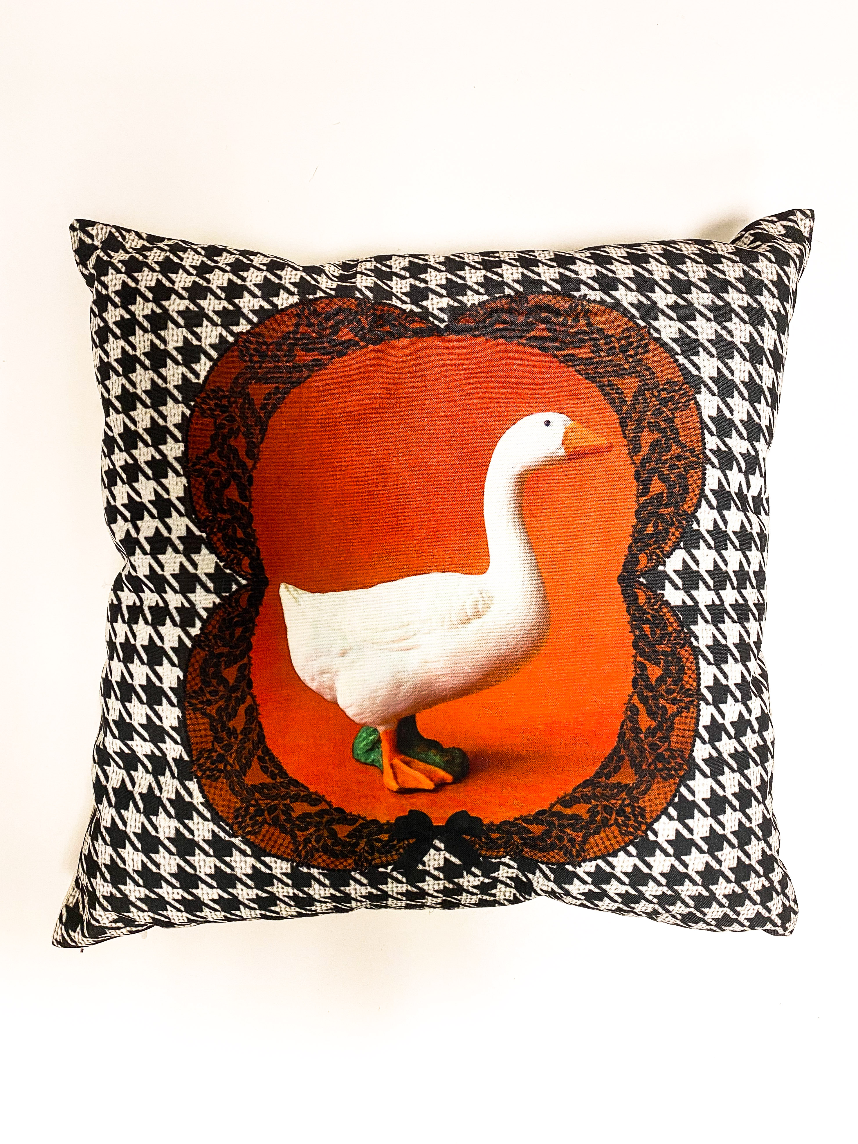 Laissez Lucie Faire Colorful Duck Cushion 37 x 37cm