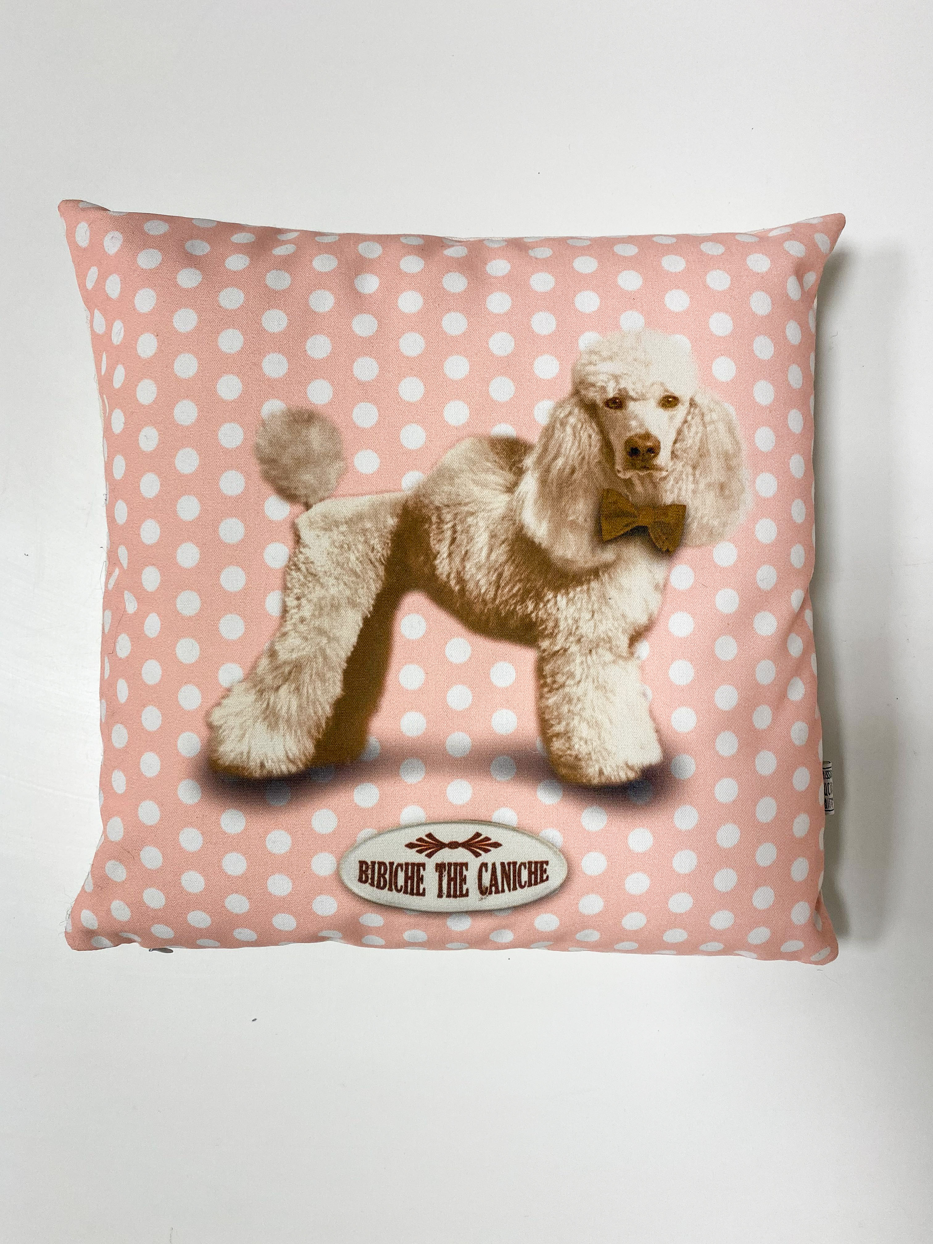 laissez-lucie-faire-rose-cushion-poodle-37-x-37cm