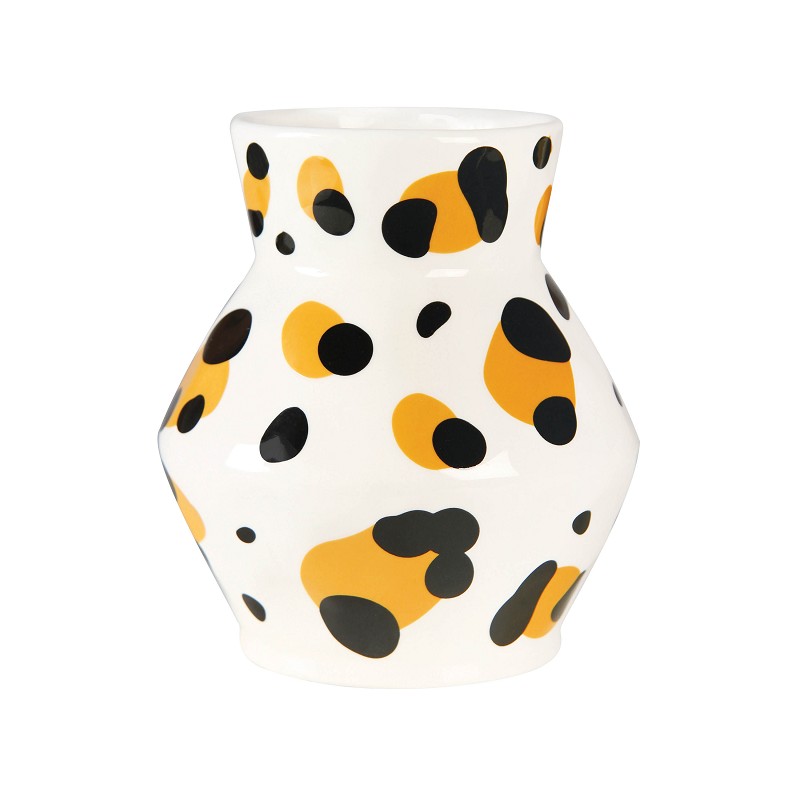 &klevering Leopard Specks Print Vase