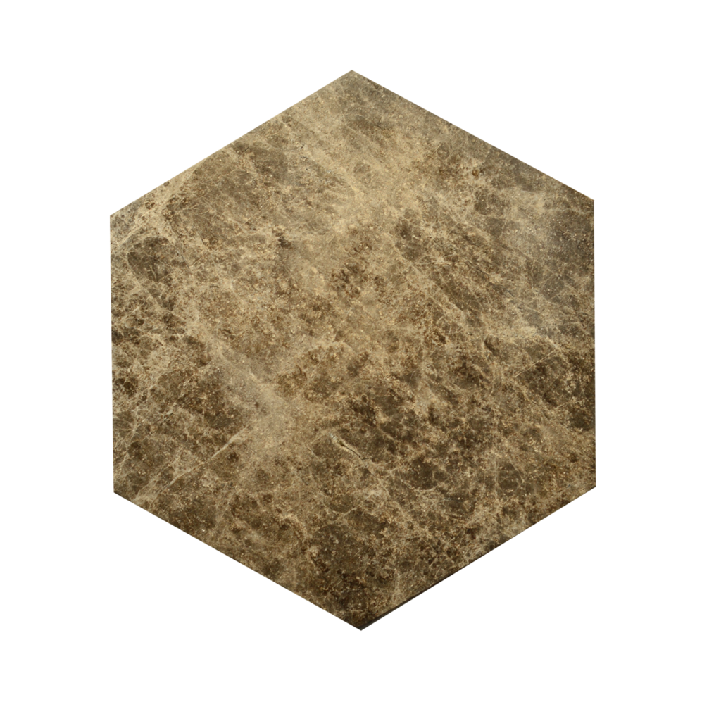 Kiwano Emparador Marble Hexagon Plank Medium 