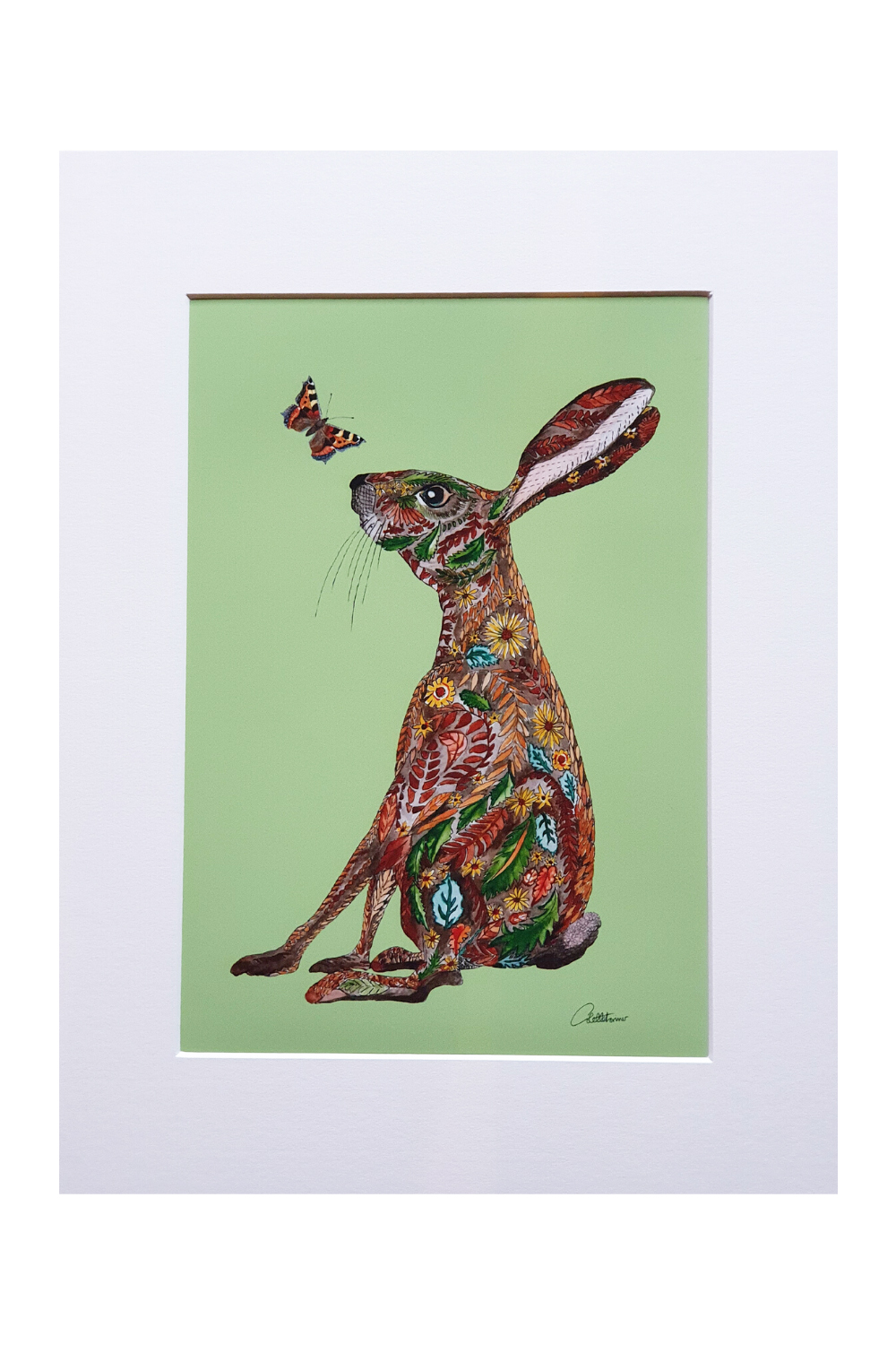 Canvasbutterfly Hello Hare Art Print