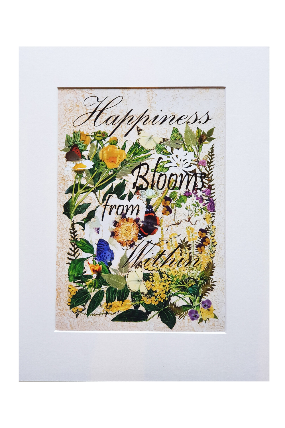 Canvasbutterfly Happiness Blooms Art Print